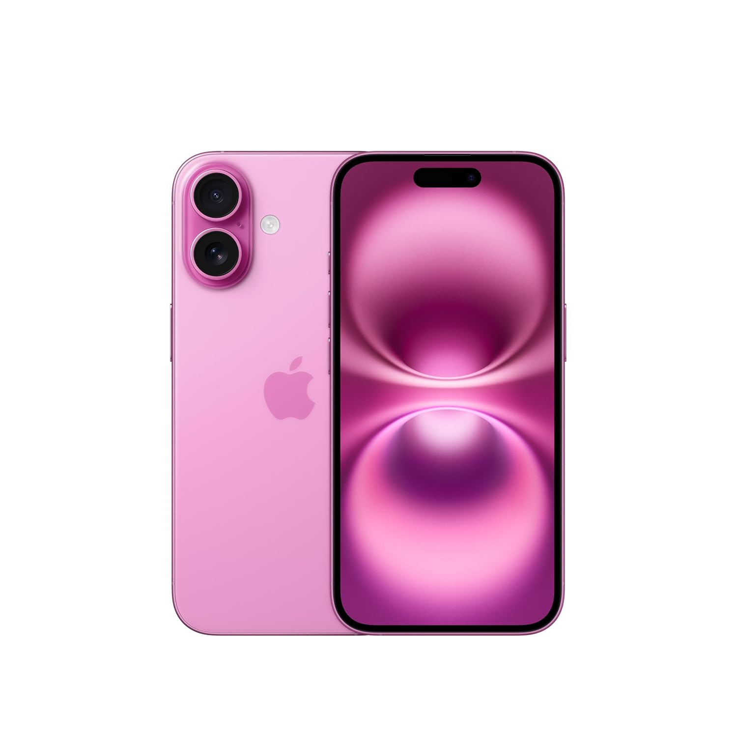 iPhone 16 128 GB: 5G Mobile Phone with Camera Control, A18 Chip and a Big Boost in Battery Life. Works with AirPods; Pink